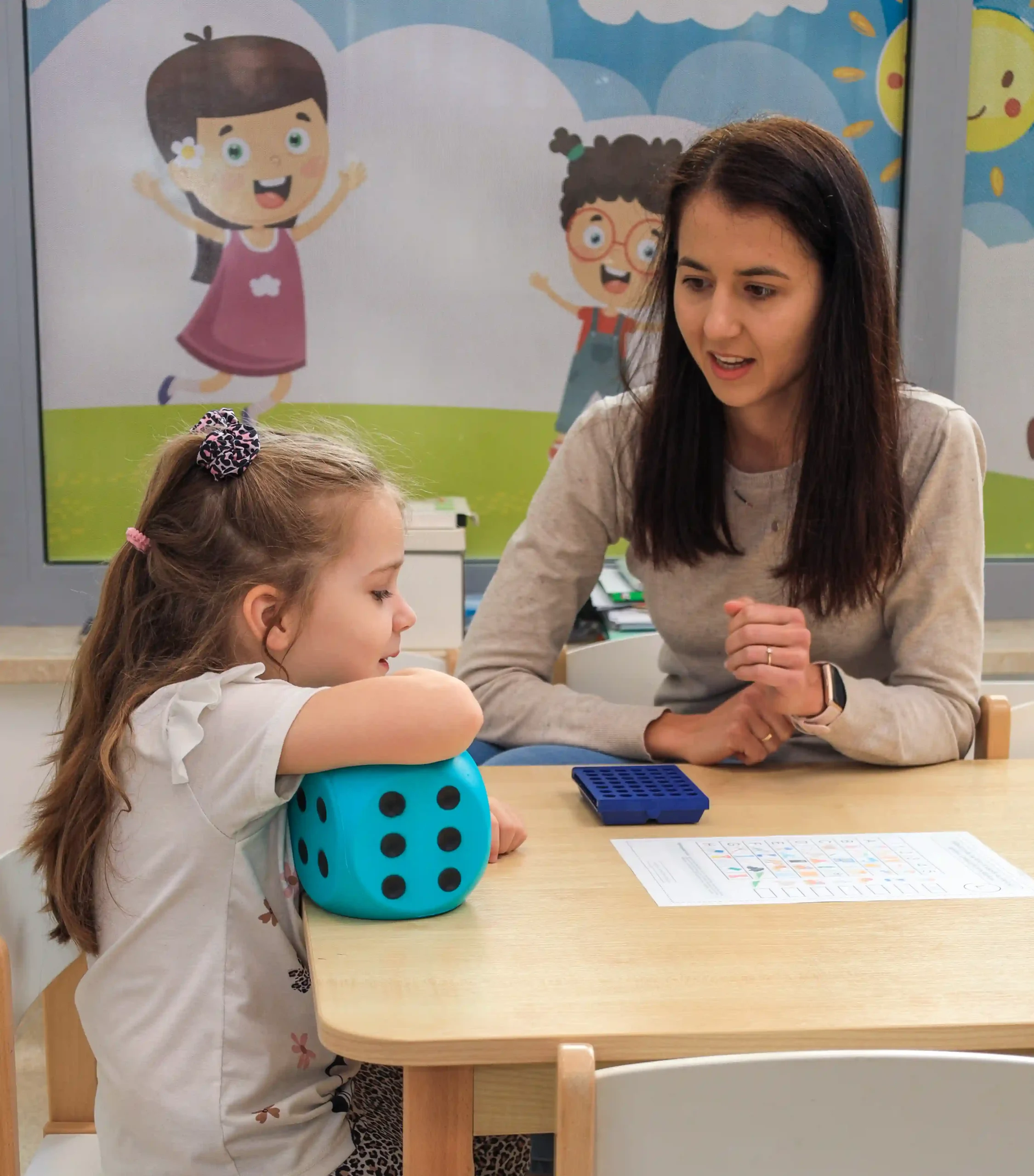 Grupa dzieci w przedszkolu